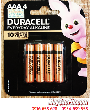 Duracell MN2400-LR03, Pin AAA Duracell MN2400-LR03 Everyday Alkaline 1.5v /Loại Vỉ 4viên